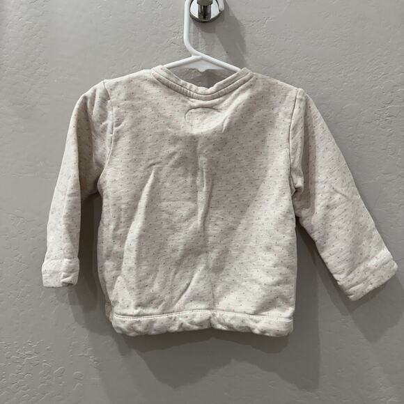 Sergent Major Grey & Pink Polka Dot Sweater - Picture 6 of 6